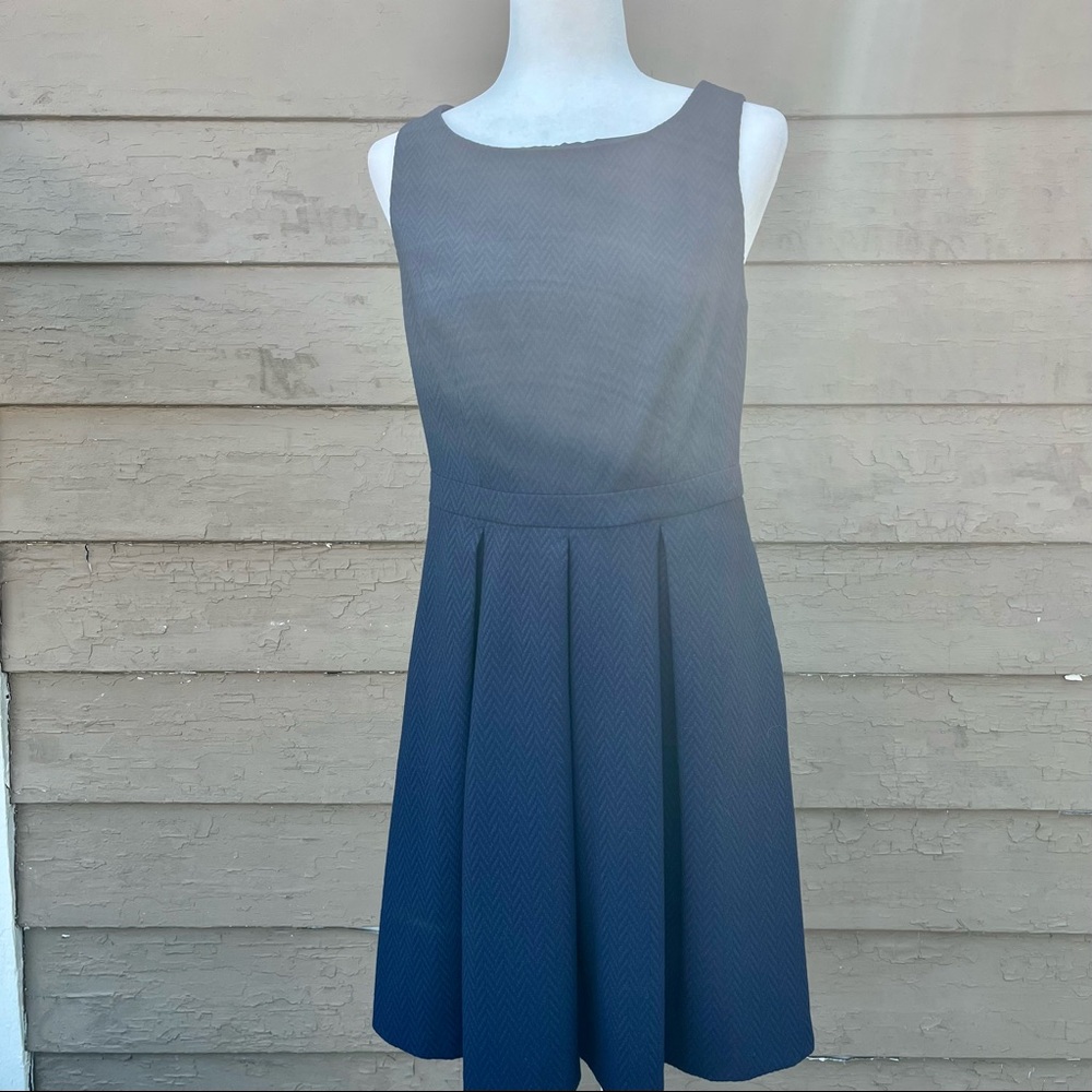 The Limited navy A line dress!